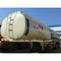 50000L semirremolque cisterna de combustible, 3 ejes 50m3 fuel oil trailer